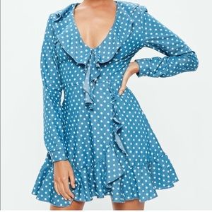Missguided Women’s Polka Dot Dress US 8